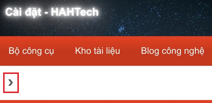 Cách điều hướng trong \